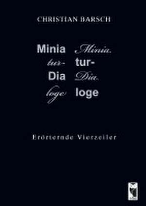 Miniatur-Dialoge de Christian Barsch