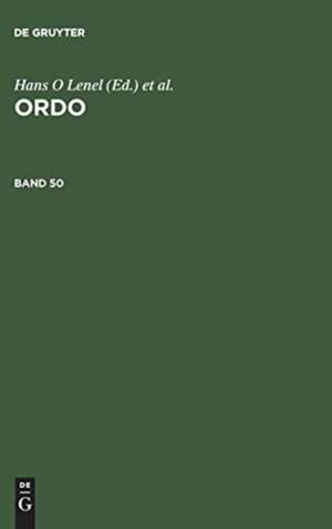ORDO de De Gruyter