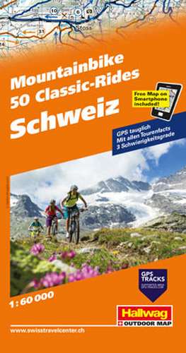 Mountainbike 50 Classic-Rides Schweiz de Christian Steiner