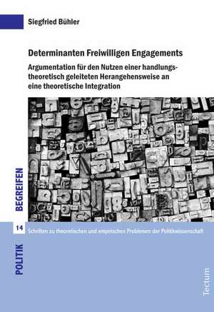 Determinanten Freiwilligen Engagements de Siegfried Bühler