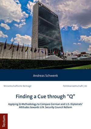 Finding a Cue through "Q" de Andreas Schwenk