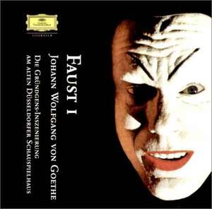 Faust I. 2 CDs de Johann Wolfgang von Goethe