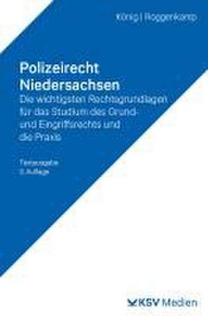 Polizeirecht Niedersachsen de Kai König