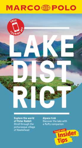 Lake District Marco Polo Pocket Travel Guide 2019 - with pull out map de Marco Polo