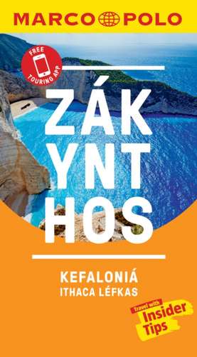 Zakynthos and Kefalonia Marco Polo Pocket Travel Guide 2019 - with pull out map de Marco Polo