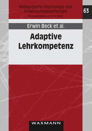 Adaptive Lehrkompetenz de Erwin Beck