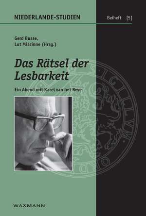 Das Rätsel der Lesbarkeit de Gerd Busse