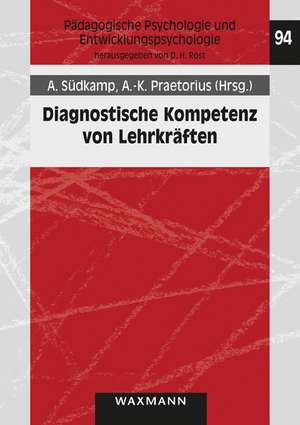 Diagnostische Kompetenz von Lehrkräften de Anna Südkamp