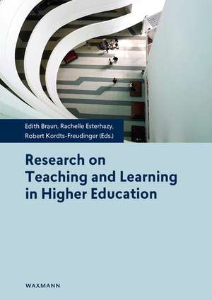 Research on Teaching and Learning in Higher Education de Edith Braun