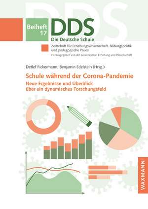 Schule während der Corona-Pandemie de Detlef Fickermann