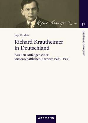 Richard Krautheimer in Deutschland de Ingo Herklotz