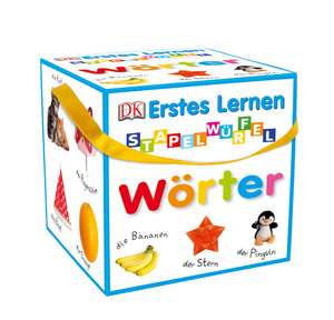 Erstes Lernen - Stapelwürfel Wörter