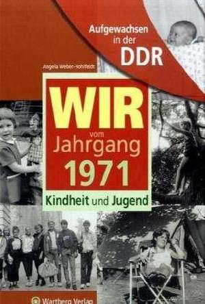 Aufgewachsen in der DDR - WIR vom Jahrgang 1971 - Kindheit und Jugend de Angela Weber-Hohlfeldt