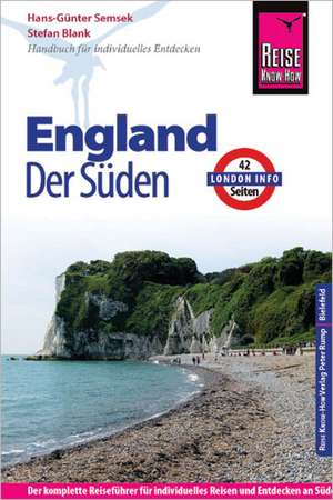 Reise Know-How England - der Süden de Hans-Günter Semsek