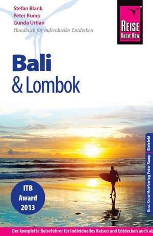 Reise Know-How Bali und Lombok de Stefan Blank