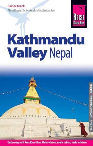 Reise Know-How Reiseführer Nepal: Kathmandu Valley de Rainer Krack