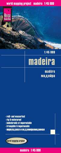 Reise Know-How Landkarte Madeira 1 : 45.000