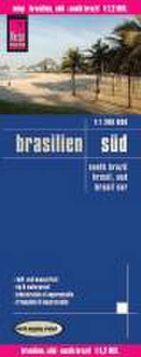 Reise Know-How Landkarte Brasilien, Süd (1:1.200.000)