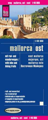 Mallorca Ost Wanderkarte 1 : 40 000 de Reise Know-How Verlag