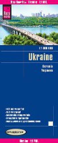 Reise Know-How Landkarte Ukraine (1:1.000.000) de Reise Know-How Verlag Peter Rump