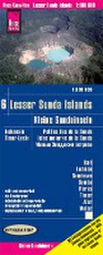 Reise Know-How Landkarte Kleine Sundainseln / Lesser Sunda Islands (1:800.000) - Bali, Lombok, Sumbawa, Sumba, Flores, Timor, Alor, Wetar - Karte Indonesien 6 de Reise Know-How Verlag Peter Rump