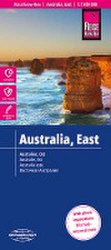 Reise Know-How Landkarte Australien, Ost / Australia, East (1:1.800.000) de Reise Know-How Verlag Peter Rump GmbH