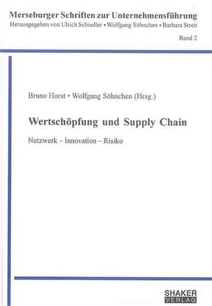 Wertschöpfung und Supply Chain de Bruno Horst