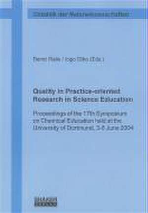 Quality in Practice-oriented Research in Science Education de Bernd Ralle