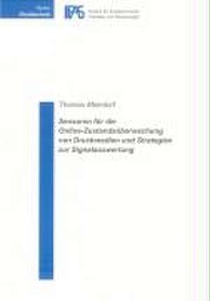 Sensoren für die Online-Zustandsüberwachung von Druckmedien und Strategien zur Signalauswertung de Thomas Meindorf