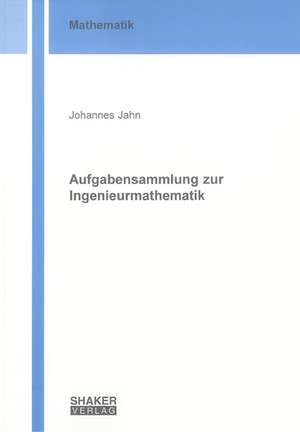 Aufgabensammlung zur Ingenieurmathematik de Johannes Jahn