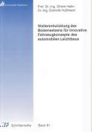 Weiterentwicklung des Bolzensetzens für innovative Fahrzeugkonzepte des automobilen Leichtbaus de Dominik Hußmann