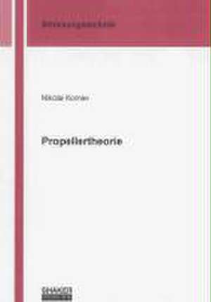 Propellertheorie de Nikolai Kornev