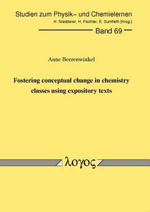 Fostering Conceptual Change in Chemistry Classes Using Expository Texts