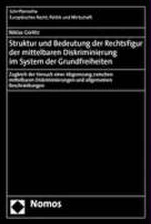 Struktur und Bedeutung der Rechtsfigur der mittelbaren Diskriminierung im System der Grundfreiheiten de Niklas Görlitz