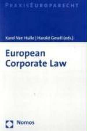 European Corporate Law de Karel van Hulle