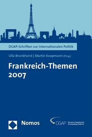 Frankreich-Themen 2007 de Ulla Brunkhorst