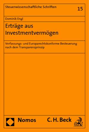 Erträge aus Investmentvermögen de Dominik Engl