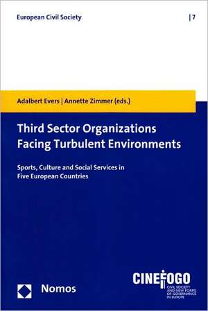 Third Sector Organizations Facing Turbulent Environments de Adalbert Evers