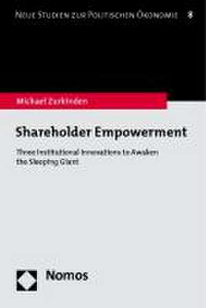 Shareholder Empowerment de Michael Zurkinden