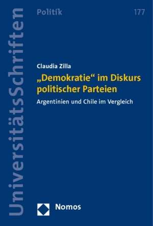 "Demokratie" im Diskurs politischer Parteien de Claudia Zilla