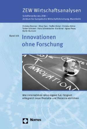 Innovationen ohne Forschung de Christian Rammer