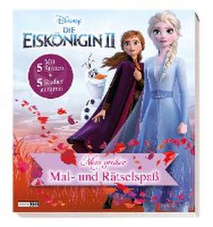 Disney Die Eiskönigin 2: Mein großer Mal- und Rätselspaß