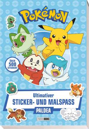 Pokémon: Ultimativer Sticker- und Malspaß Paldea de Pokémon