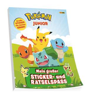 Pokémon Junior: Mein großer Sticker- und Rätselspaß de Pokémon