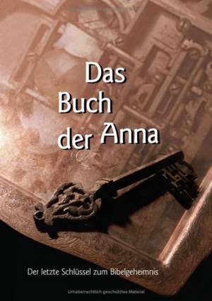 Das Buch der Anna de Annette Dittmer