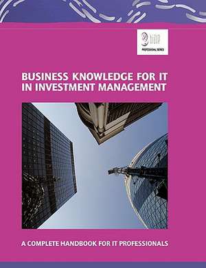 Business Knowledge for It in Investment Management: Neoliberales Zeitgeschehen de Essvale