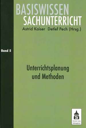 Unterrichtsplanung und Methoden de Astrid Kaiser