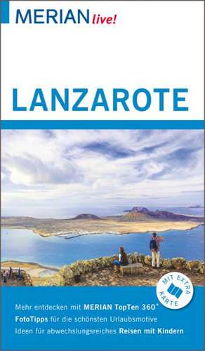 MERIAN live! Reiseführer Lanzarote de Dieter Schulze