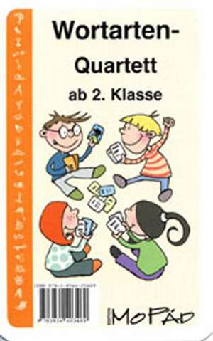 Das Wortarten-Quartett de Bernd Wehren