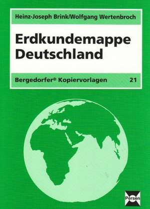 Erdkundemappe Deutschland de Heinz-Joseph Brink